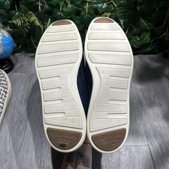Cole Haan Men Original Grand Stitchlite Wing Oxford Navy Ivory C27960 US 13